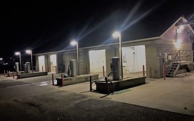 Commercial Electric Car Wash Lighting